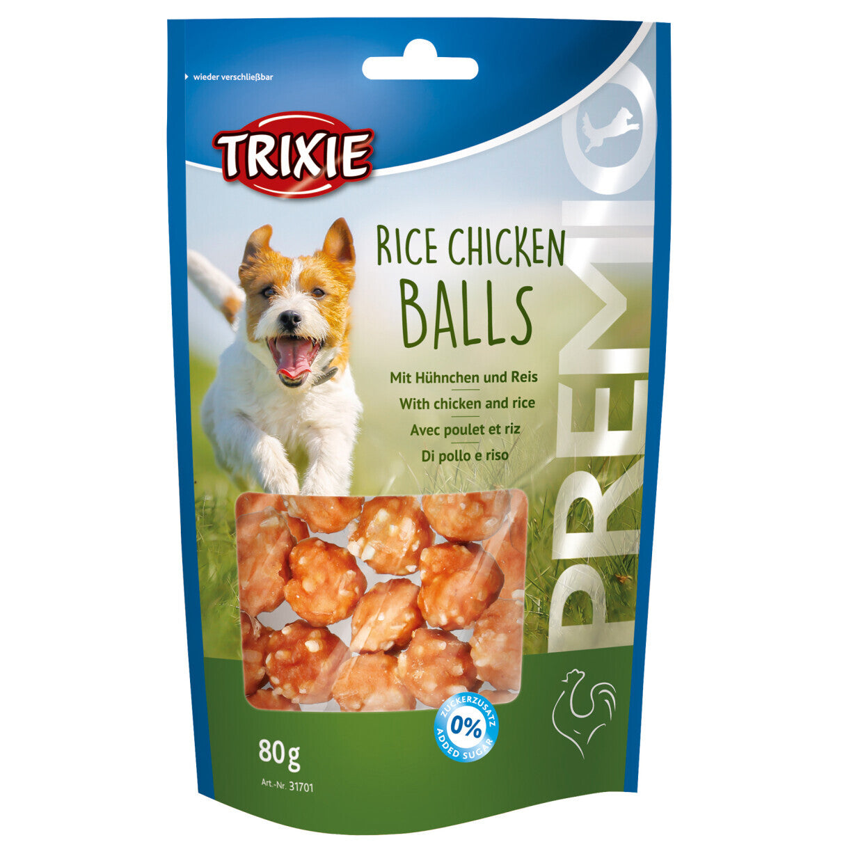 Trixie Premio Rice Chicken Balls hundegodbidder