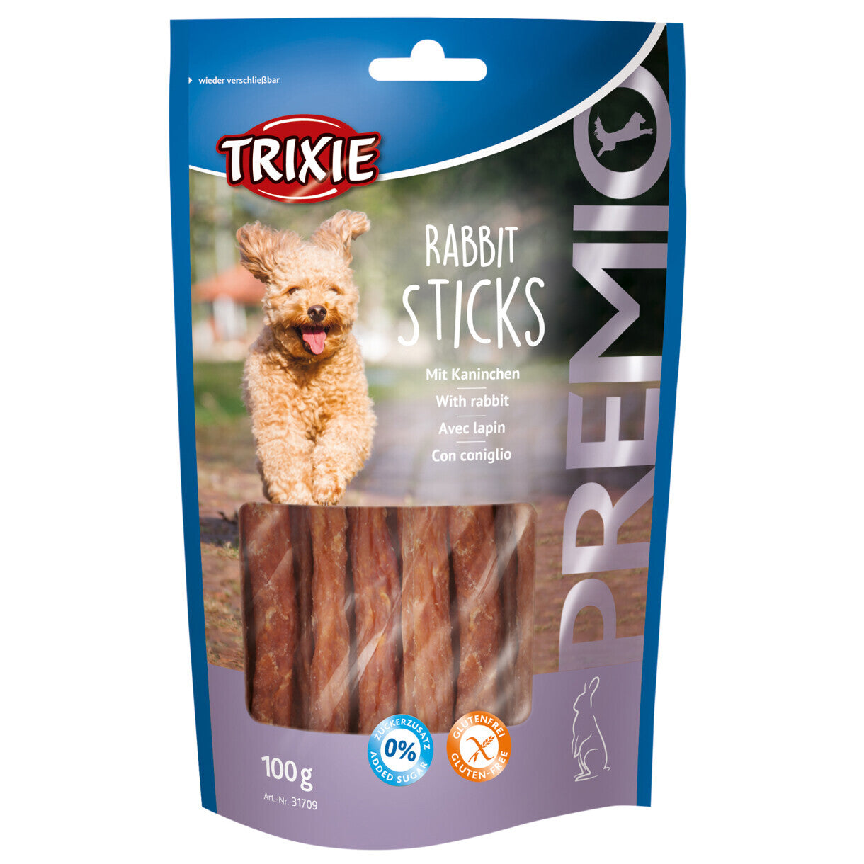 Trixie Premio Rabbit Sticks hundegodbidder