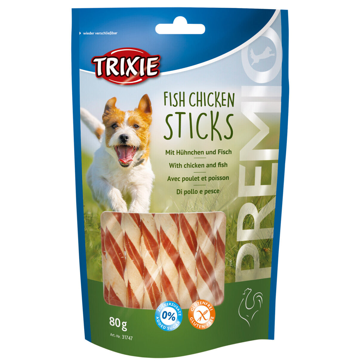 Trixie Premio Fish Chicken Sticks hundegodbidder
