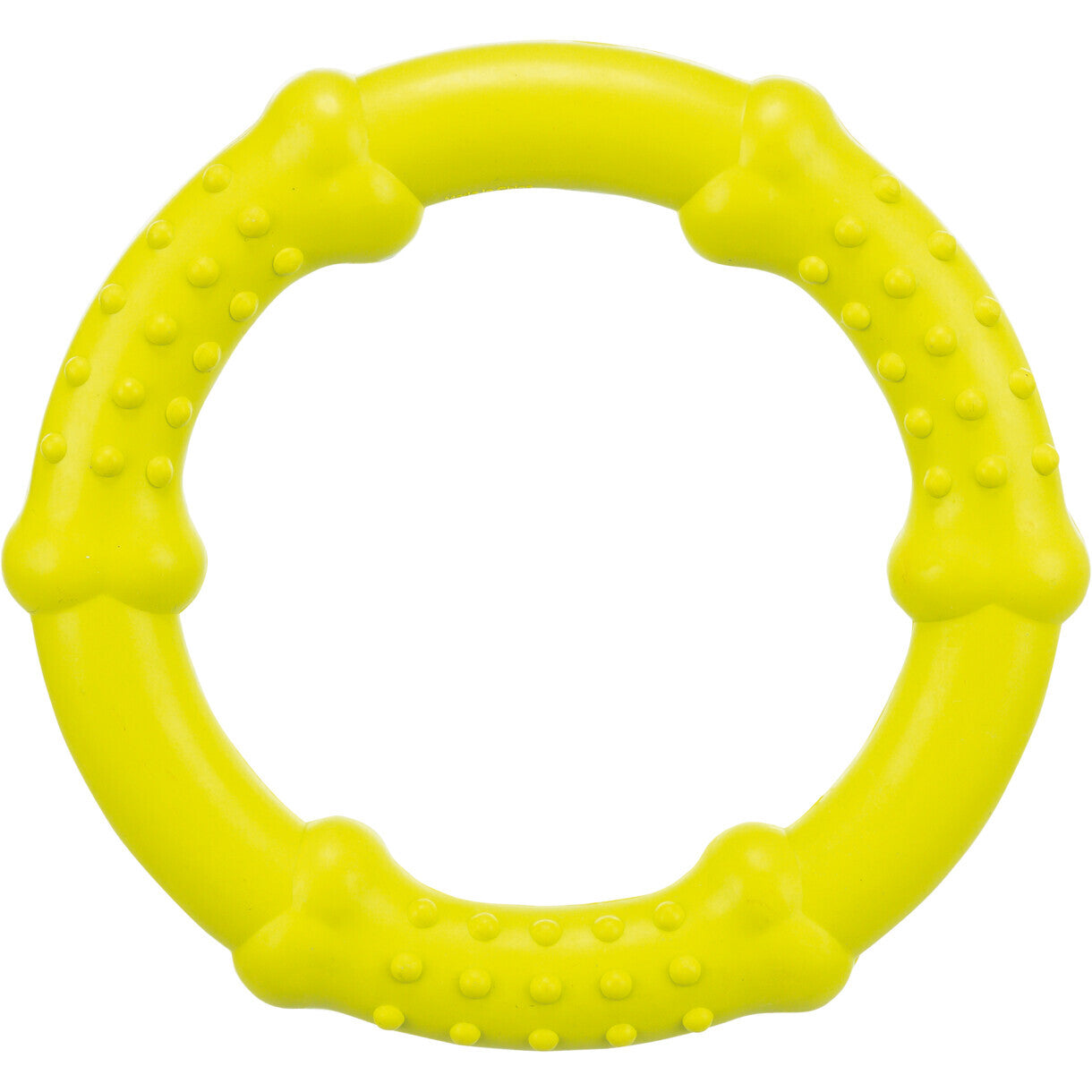 Trixie Hundelegetøj Ring i gummi ø 15 cm assorteret farver