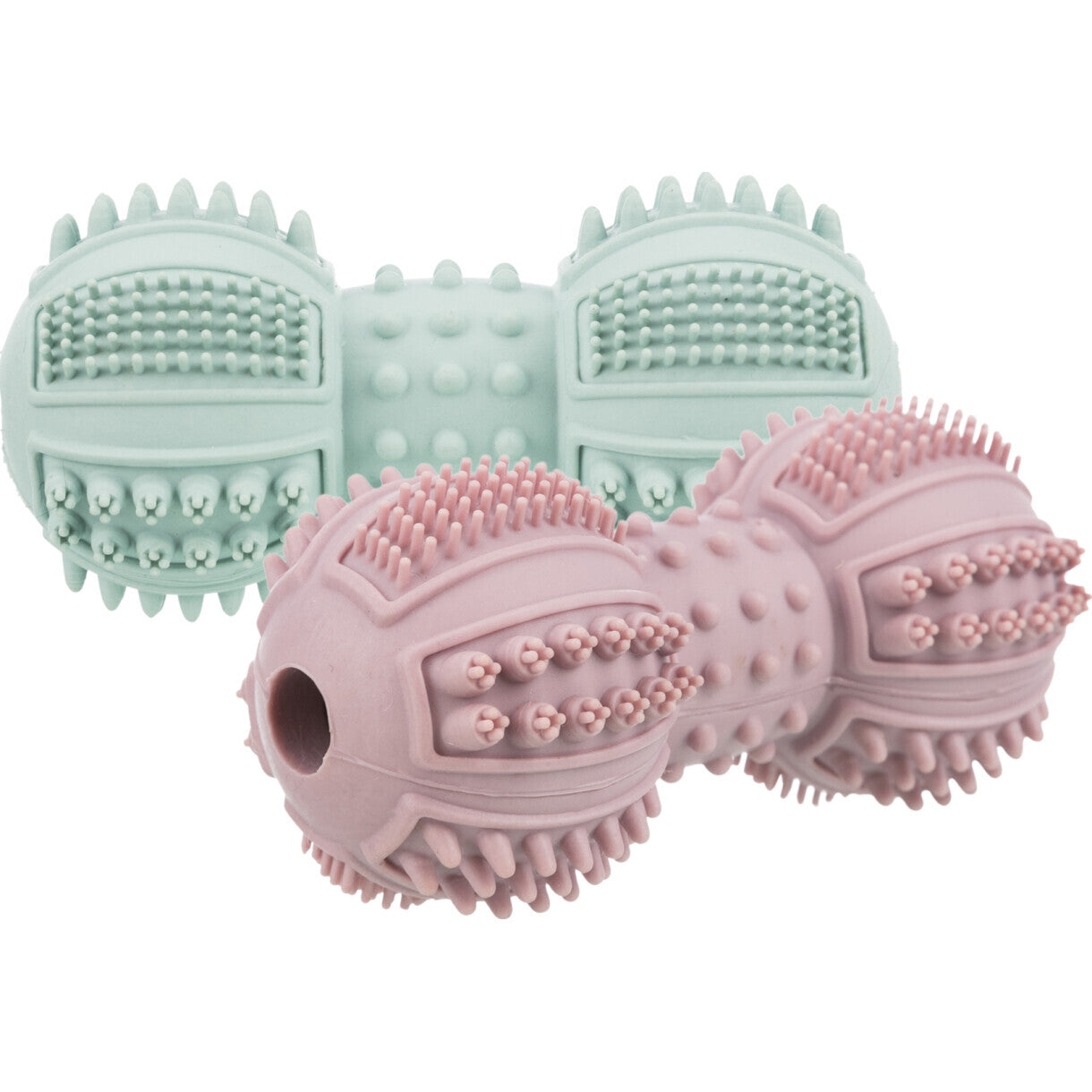 Trixie hundelegetøj Dumbbell junior 9 cm - assorteret farver