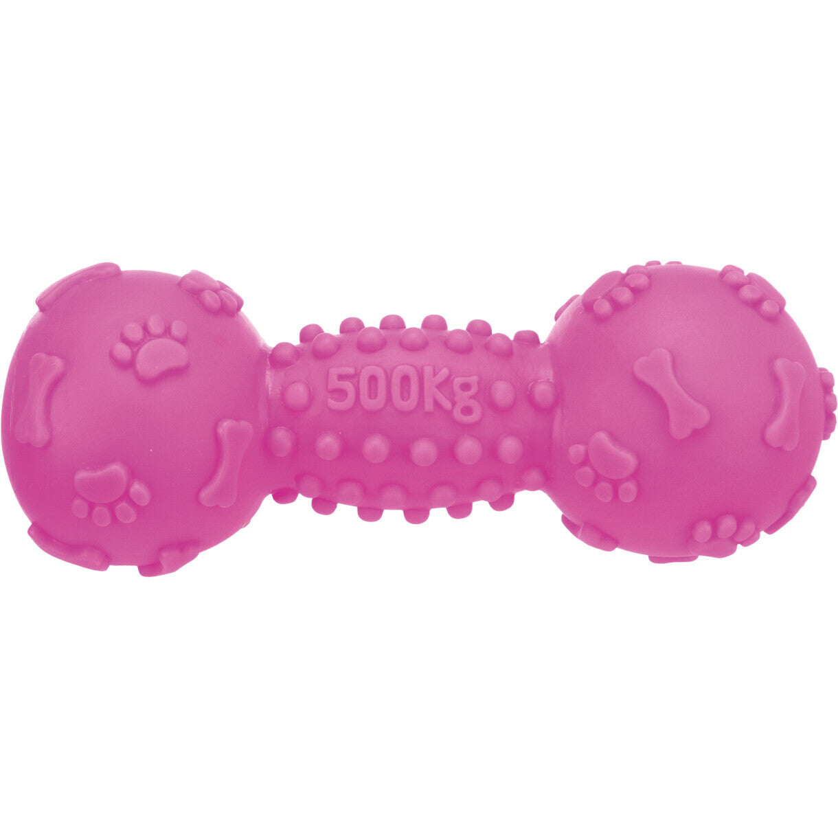 Trixie Hundelegetøj Håndvægt i vinyl med lyd - assorterede farver