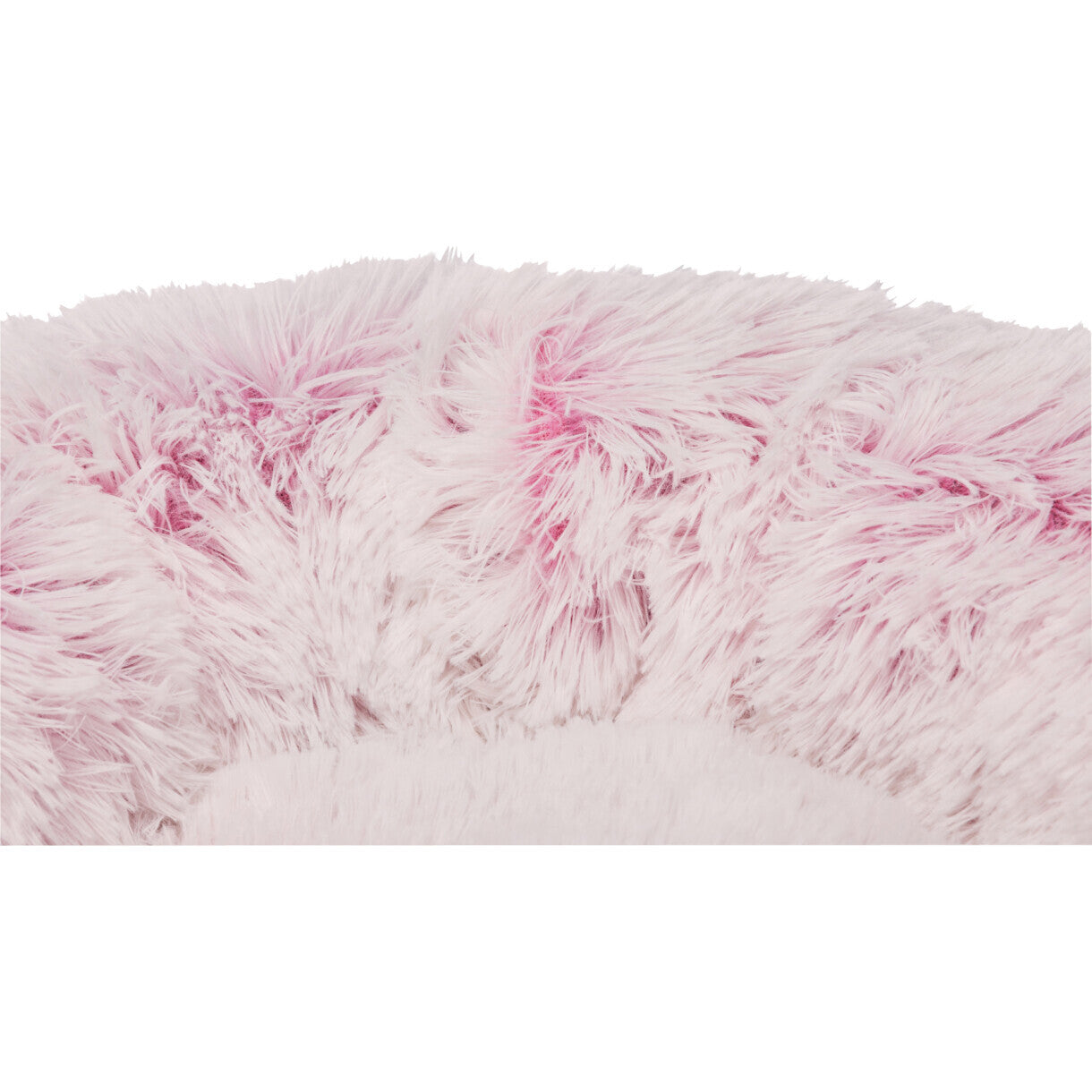 Trixie Harvey donut hundeseng - Hvid/pink