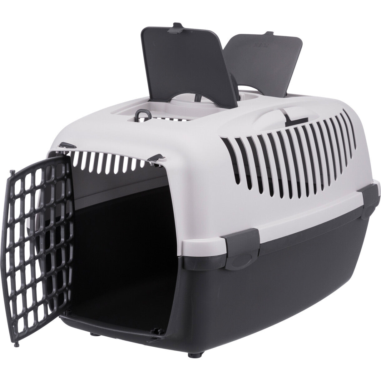 Trixie Hunde og katte transportbox Capri 3 - 61x40x38 cm (op til 12 kg) - grå