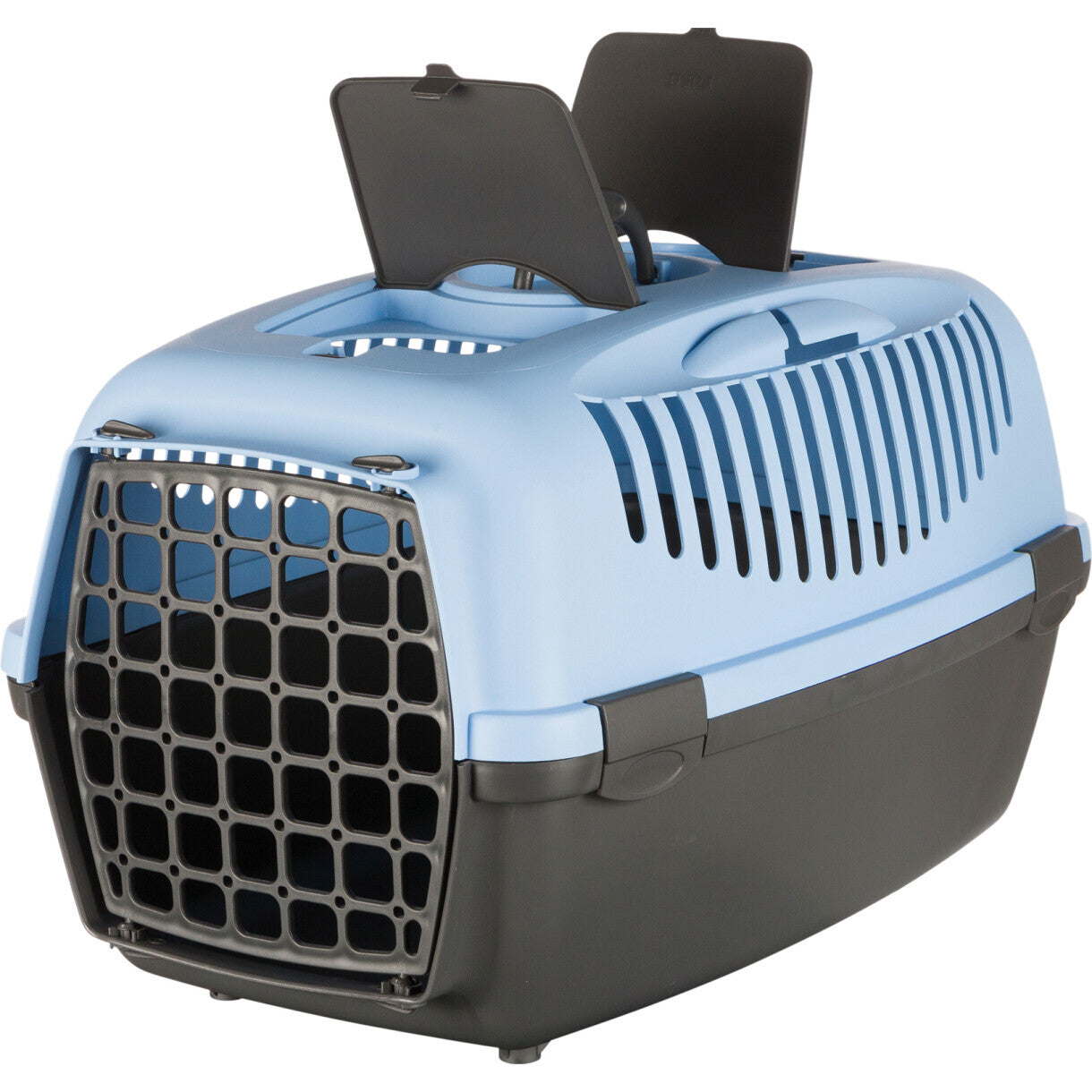 Trixie Hunde og katte transportbox Capri 3 - 61x40x38 cm (op til 12 kg) - blå