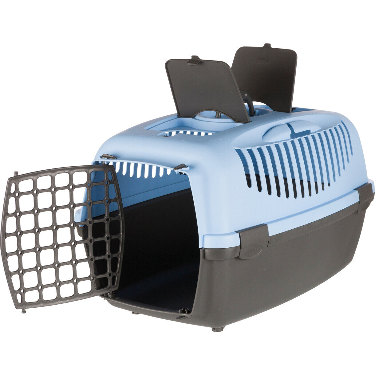 Trixie Hunde og katte transportbox Capri 3 - 61x40x38 cm (op til 12 kg) - blå