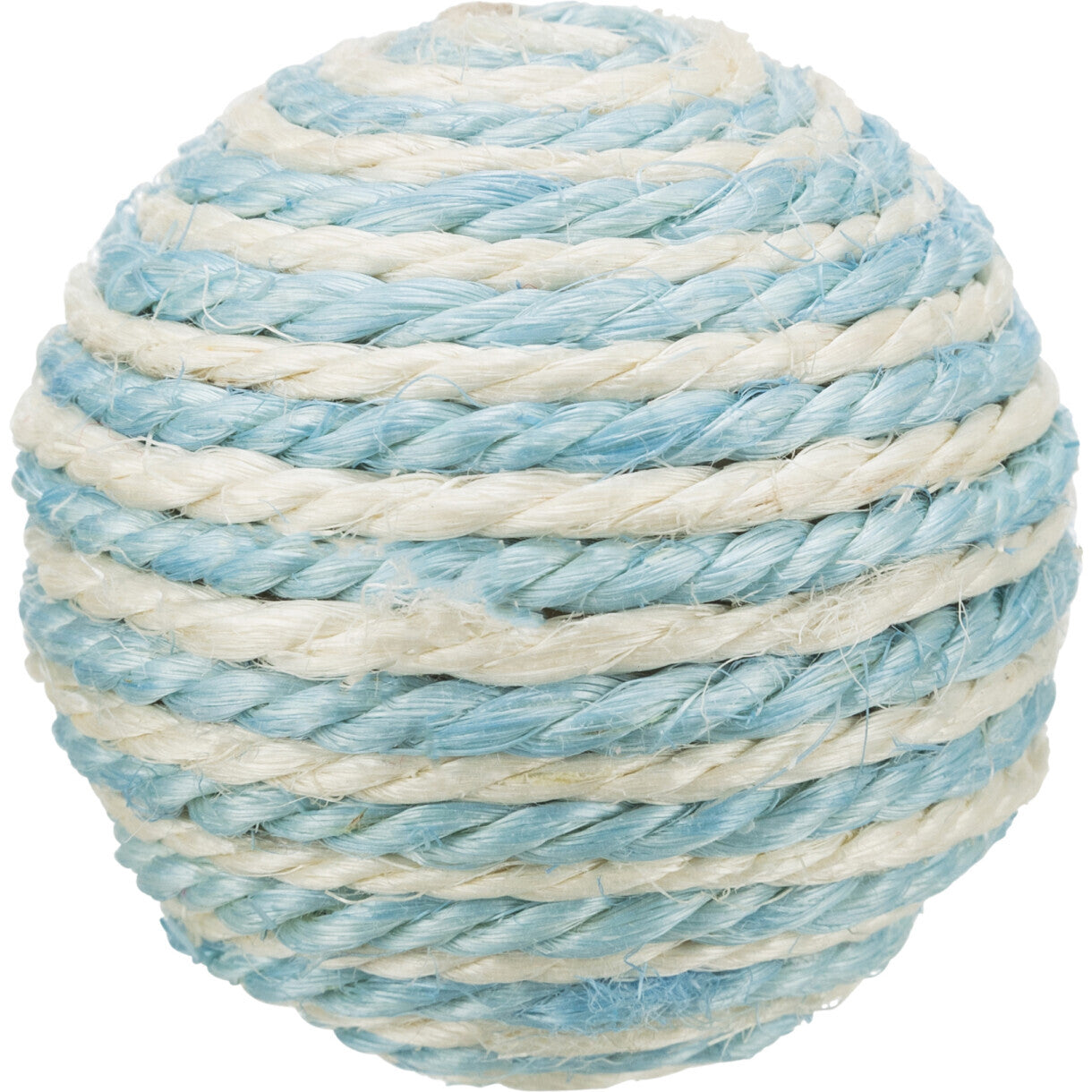 Trixie Kattelegetøj Sisalbold med catnip og lyd ø 6 cm - assorteret farver