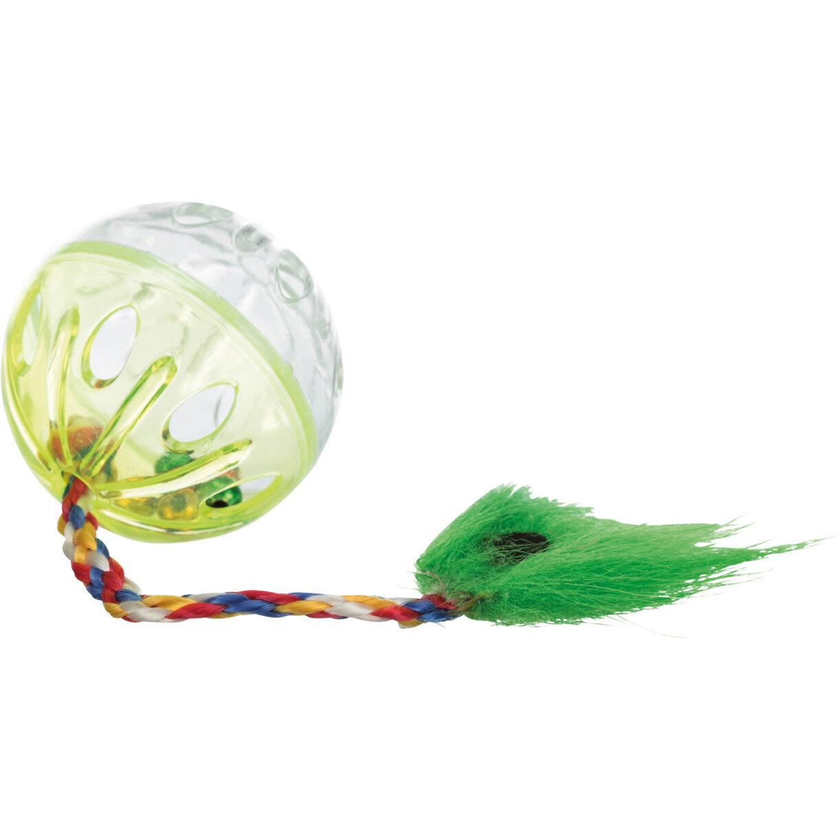 Trixie kattelegetøj plastikbolde med figur ø4cm - 2-pak