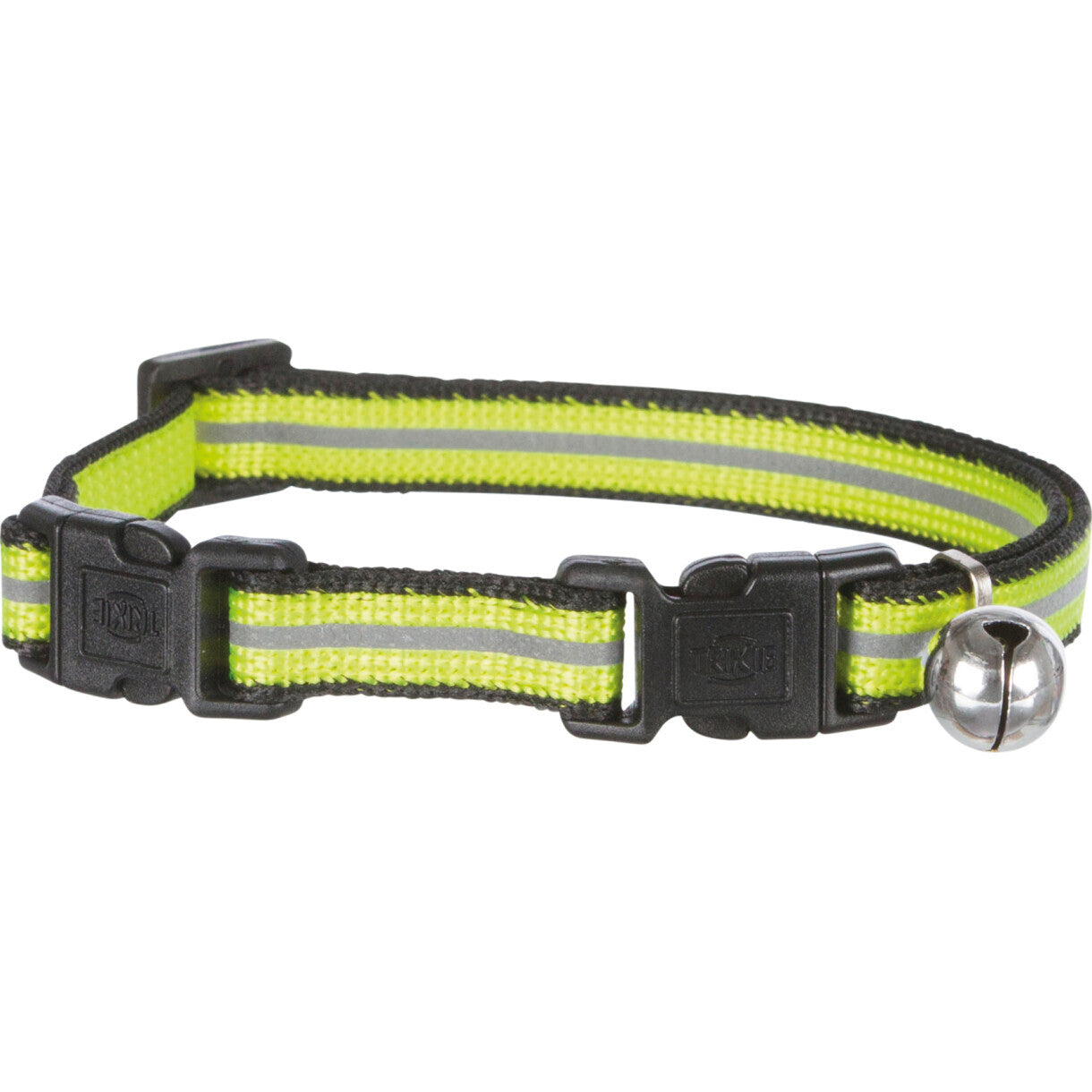 Trixie Katte Halsbånd med 2 låse reflective assorteret farver