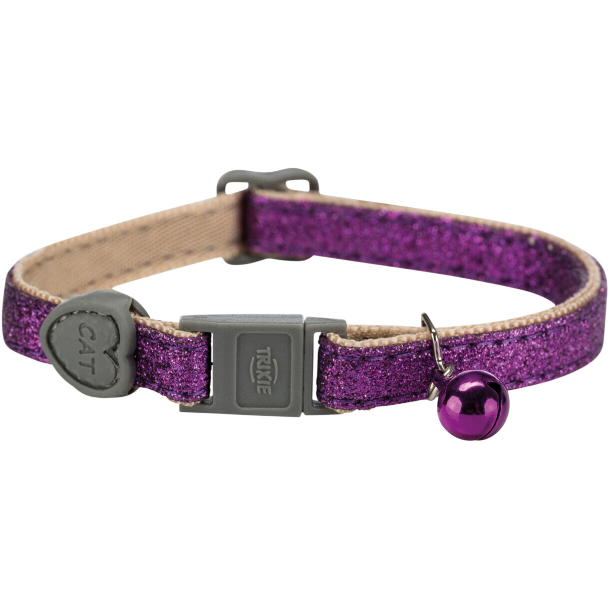 Trixie Kattehalsbånd glitter - assorteret farver