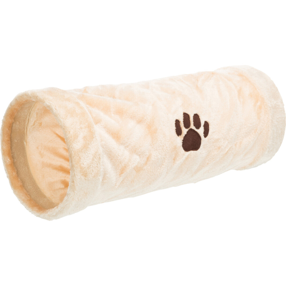 Trixie katte plys tunnel 60 cm beige