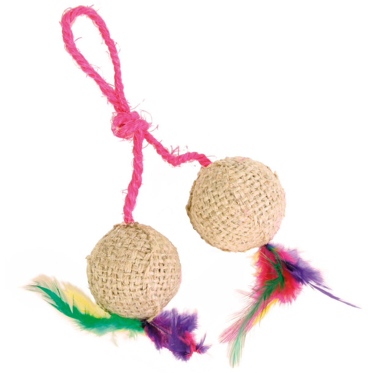 Trixie Kattelegetøj 2 stk. Bolde med catnip ø 4,5 cm