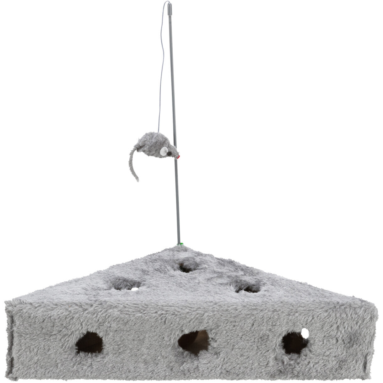 Trixie Kattelegetøj Fiskestang i cheesecake med 3 stk. bolde 36 x 8 x 26 - 26 cm