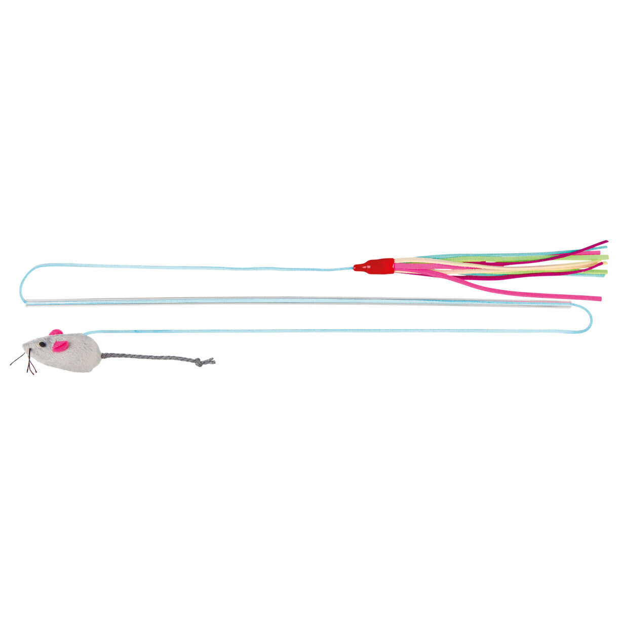 Trixie drillepind med 2 legetøj 40 cm