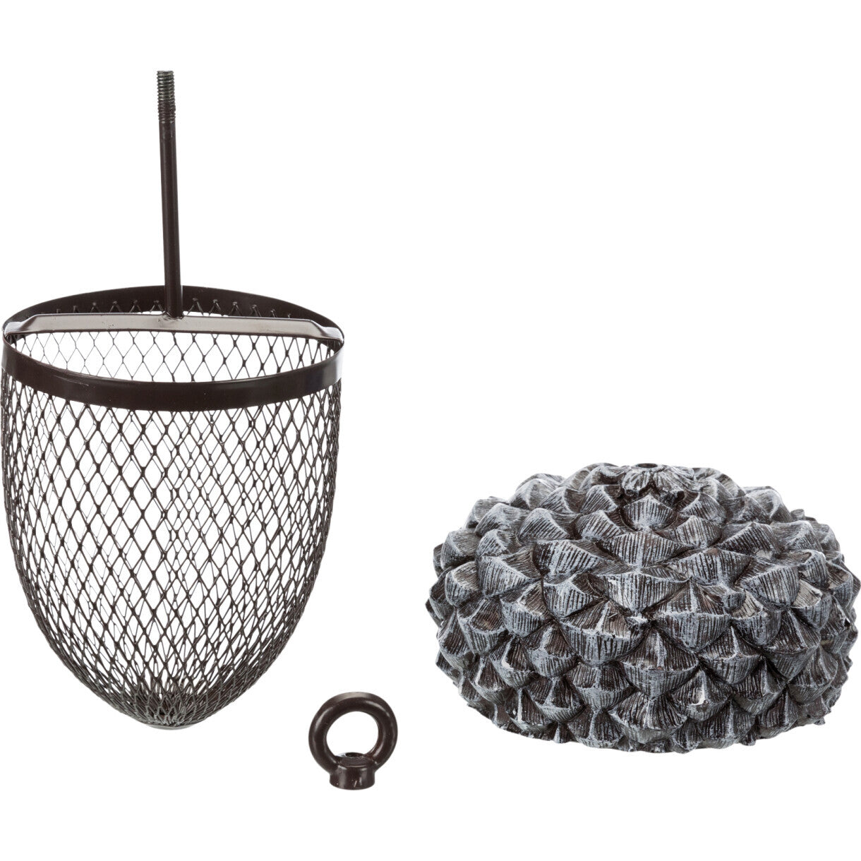 Trixie Foder dispenser agern 700 ml Brun og Hvid