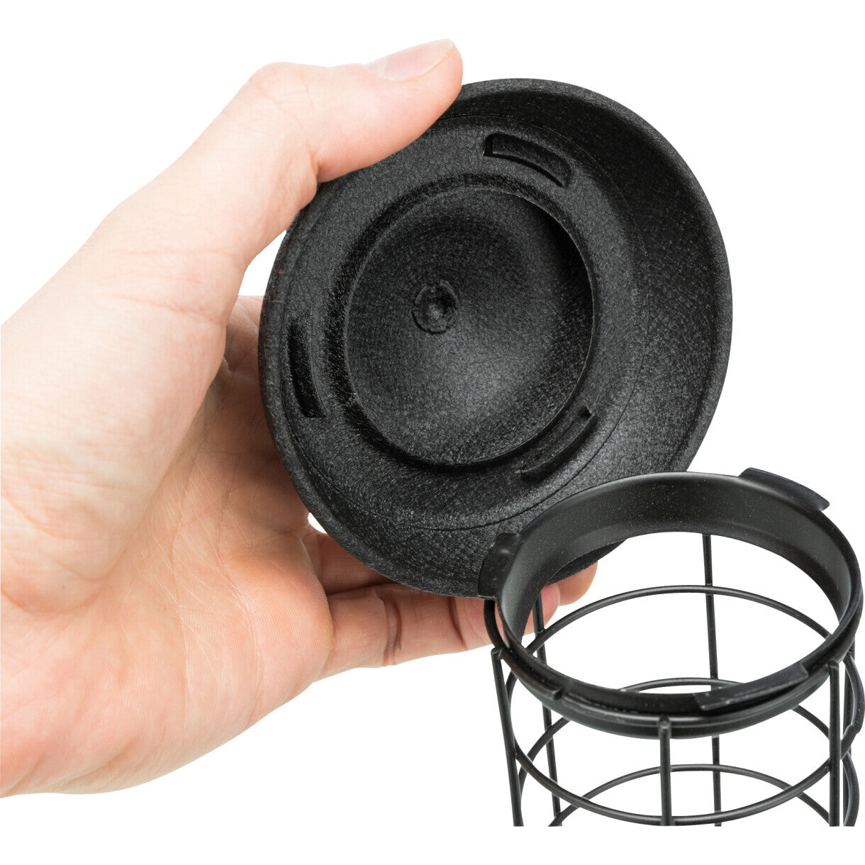 Trixie fedtkugle holder ø10 x 21 cm Sort