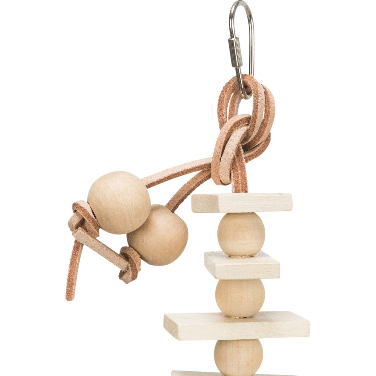 Trixie fuglelegetøj til papegøjer og kanariefugle 55 cm - naturligt legetøj