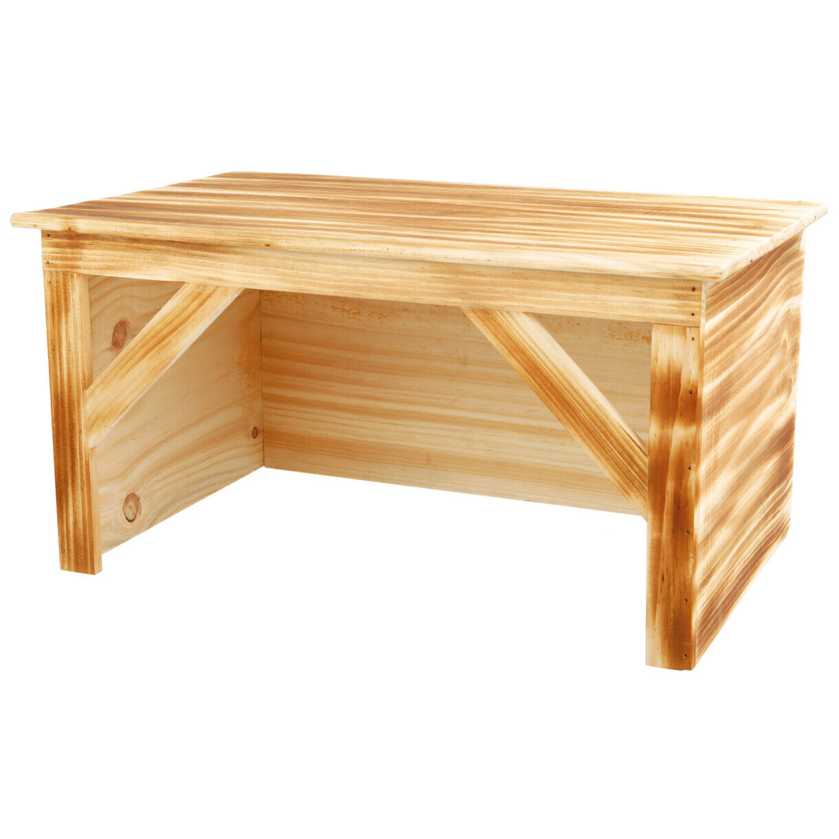 Trixie Kanin og marsvin hus i flammet træ 50 x 26 x 31 cm