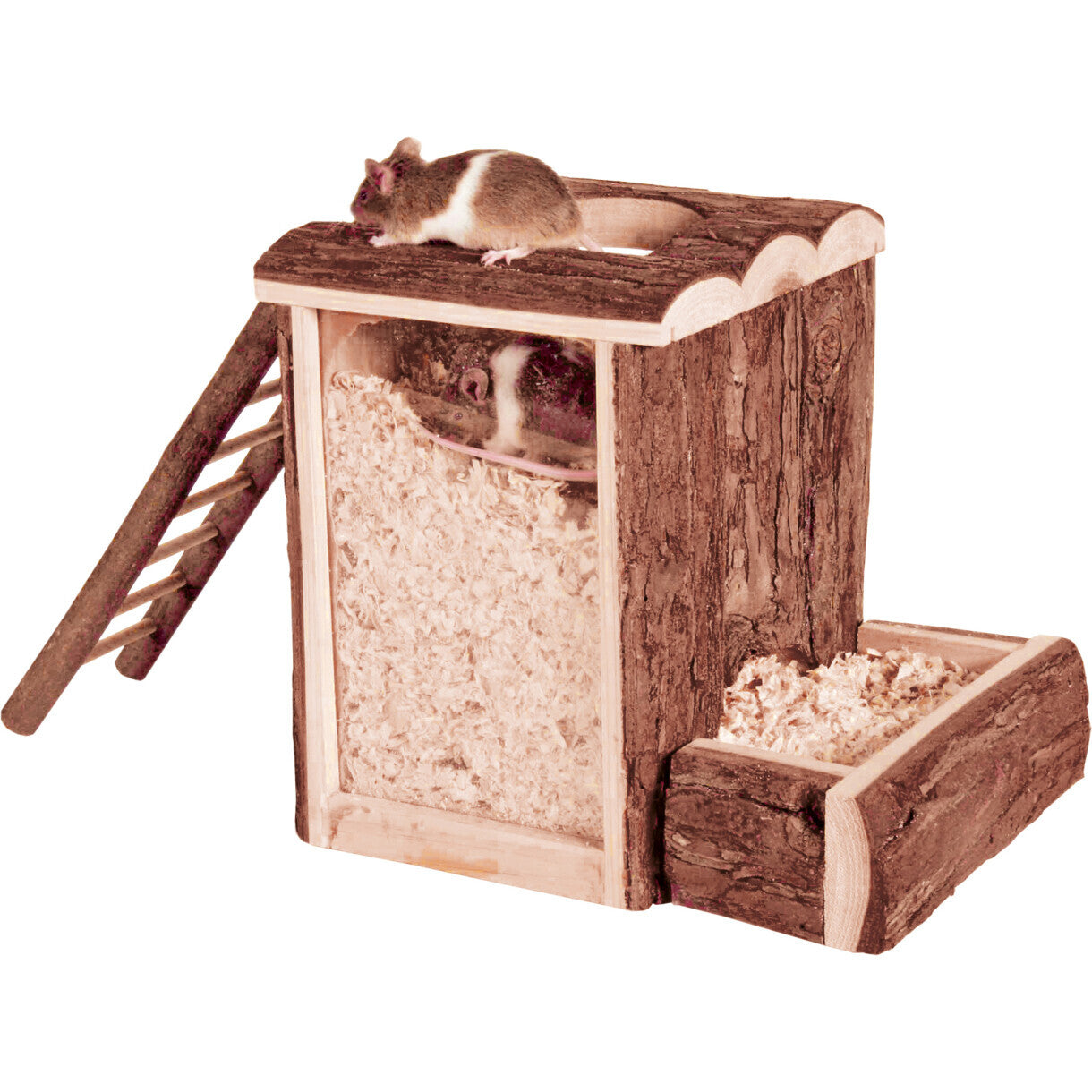 Trixie Grave og legetårn til hamster og mus