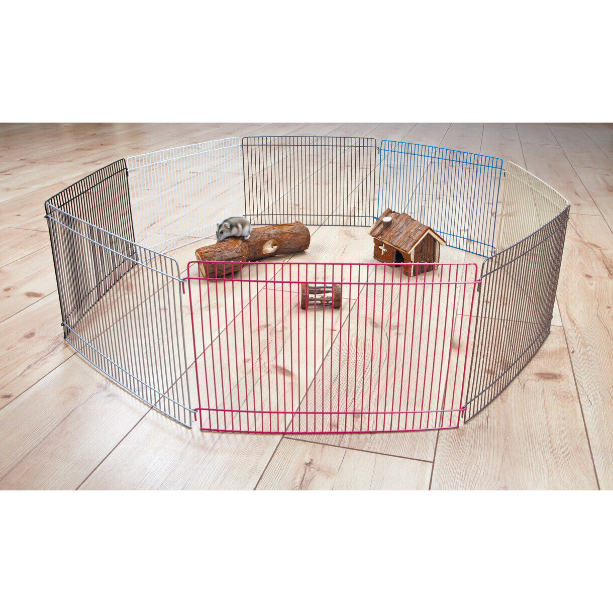 Trixie Joy løbegård til små gnaver 8 dele a 34 x 23 cm