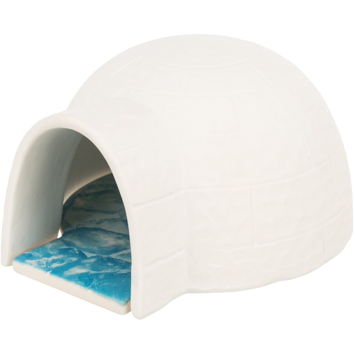 Trixie Igloo med køleunderlag - mus og hamster - keramik - 13 x 9 x 15 cm