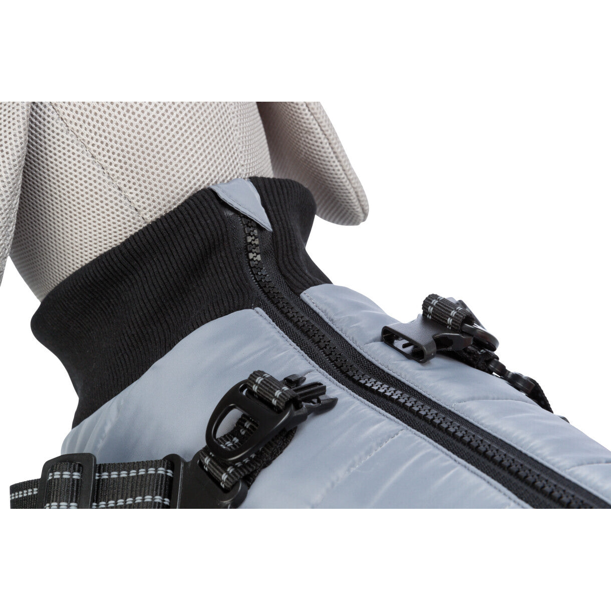 Trixie Pontis hundedækken med sele - Grå