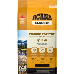 14,5 kg Acana Classics Prairie Poultry hundefoder med kylling