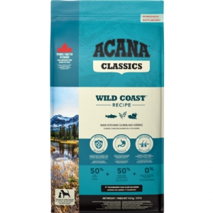 14,5 kg Acana Classics Wild Coast hundefoder med kylling og fisk