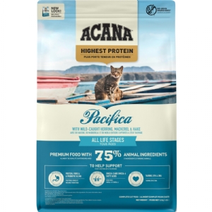 1,8 kg Acana Highest Protein Pacifica kattemad med makrel