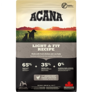 Acana Light & Fit hundefoder med kylling og fisk