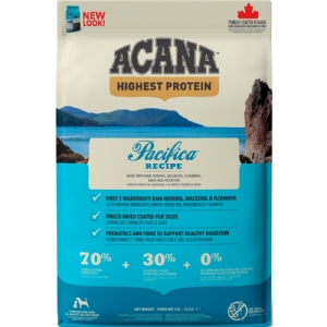 6 kg Acana Highest Protein Pacifica hundefoder med makrel