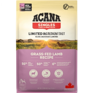 6 kg Acana Singles Grass-fed Lamb hundefoder med lam