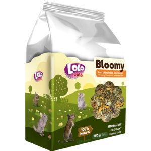 150 gr Lolo Bloomy urte blanding til chinchillas and degu