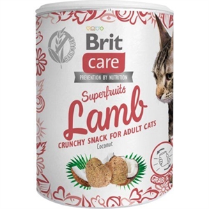 Brit Care katte Snack Superfruits med Lam 100 g