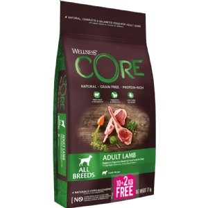 CORE Adult All Breeds med lam 10+2 kg