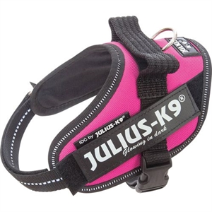 Julius K9 IDC hundesele Str. Mini-mini - XSmall - brystmål fra 40 til 53 cm Mørk Pink