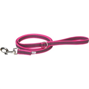 K9 hundeline med håndtag pink - 20 mm - 1,8 meter