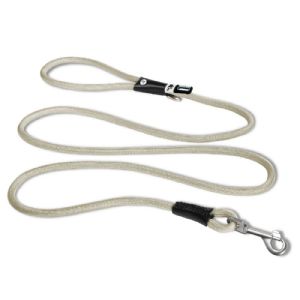 Curli Stretch Comfort hundeline lys beige 1,8 meter - op til 25 kg hunde