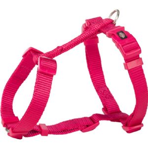 Trixie Premium H-hundesele brystomfang fra 42 til 60 cm x 15 mm - pink