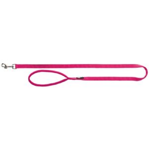 Trixie Premium hundeline i nylon 1 m - 20 mm - pink