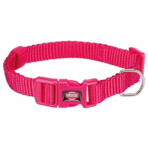 Trixie hundehalsbånd 22 til 35 cm - 10 mm - fuchsia