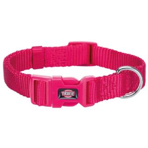 Trixie hundehalsbånd 25 til 40 cm - 10 mm - fuchsia