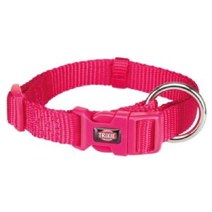 Trixie hundehalsbånd 30 til 45 cm - 15 mm - fuchsia