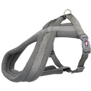 Trixie premium hundesele 45 til 80 cm - 25 mm - grå